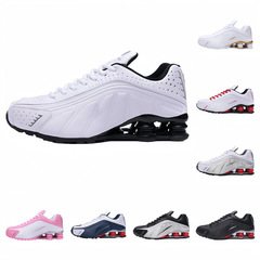 国境を越えた貿易莆田靴 SHOX R4 メンズ スポーツシューズ ネイマール共同ブランド カラフルなエアコラム ランニングシューズ 36-46