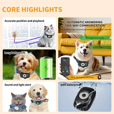 GPS Locator pet collar dog