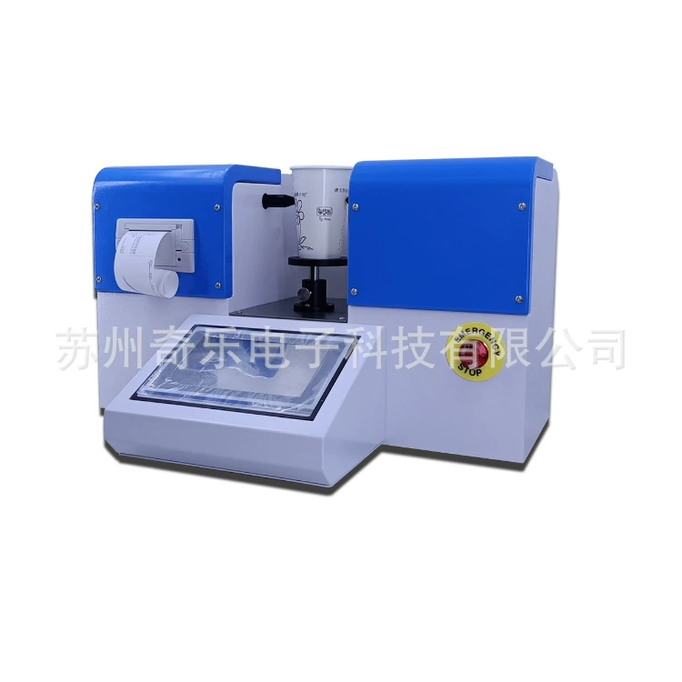 Тестер жесткости корпуса бумажного стакана с сенсорным экраном, полностью автоматическая машина для испытания жесткости корпуса стакана, измеритель жесткости корпуса стакана