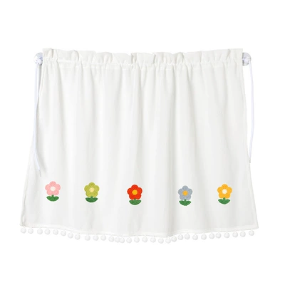 Car curtains – shading curtain - waffle-curtain-five-sunflowers