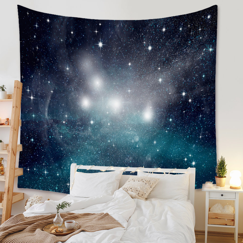 Fashion Universe Painting Wall Decoration Cloth Tapestry Wholesale Nihaojewelry display picture 88