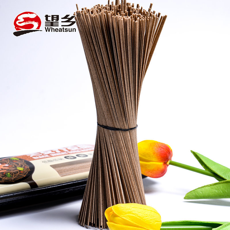 Wangxiang Black Rye Buckwheat Noodles Low Fat Whole Grain Coarse Grain Pearl Barley Bitter Buckwheat Dried Noodles Convenient Quick-Eat Noodles Meal Replacement Main Course