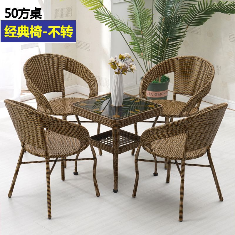 A타입 : 50제곱미터 + 클래식 세면대 의자 4개 - 골드 [무료 쿠션]