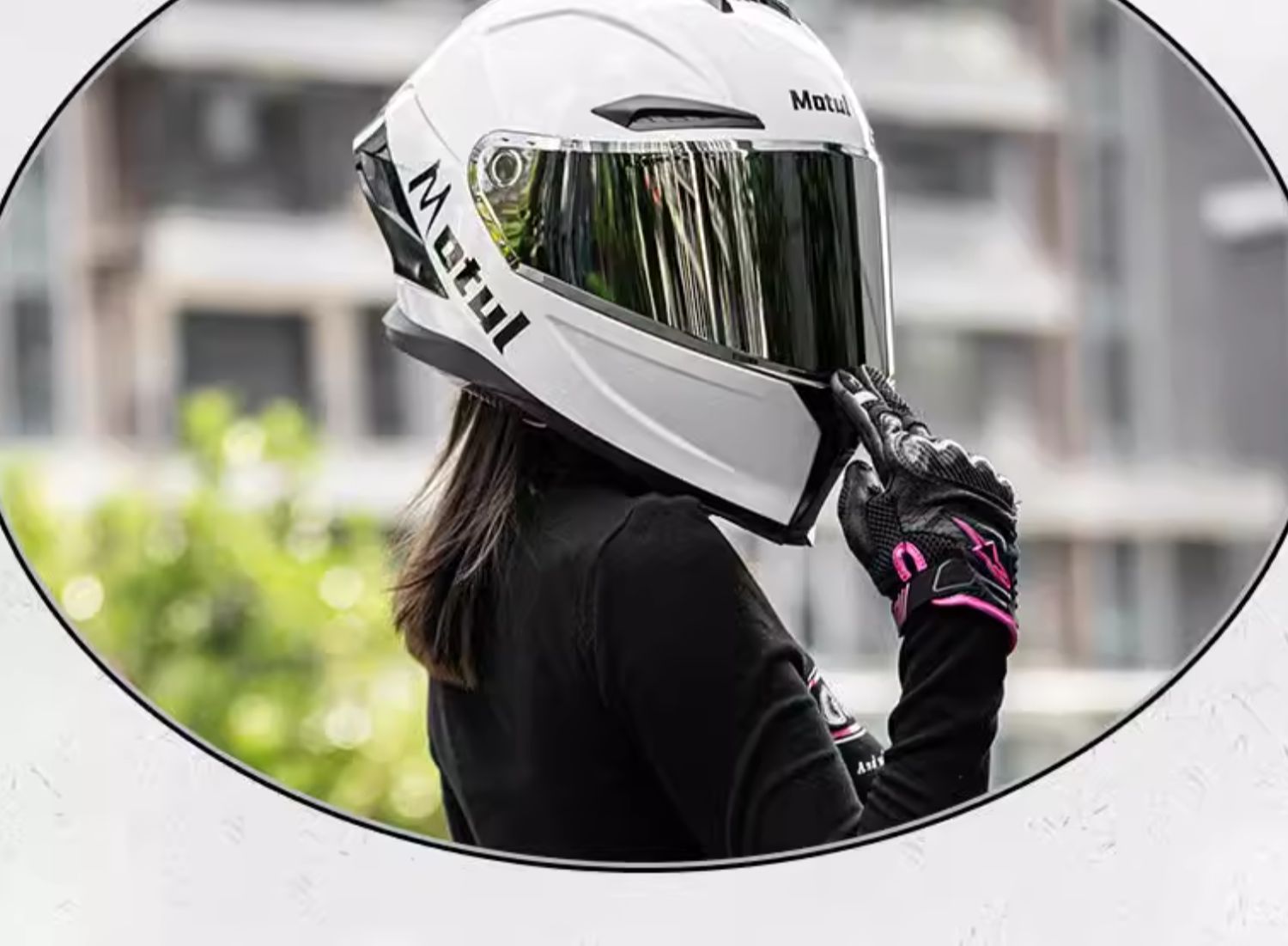 MOTUL Spoiler Bluetooth Headset Full Helmet Dual Lens Motorcycle Helmet