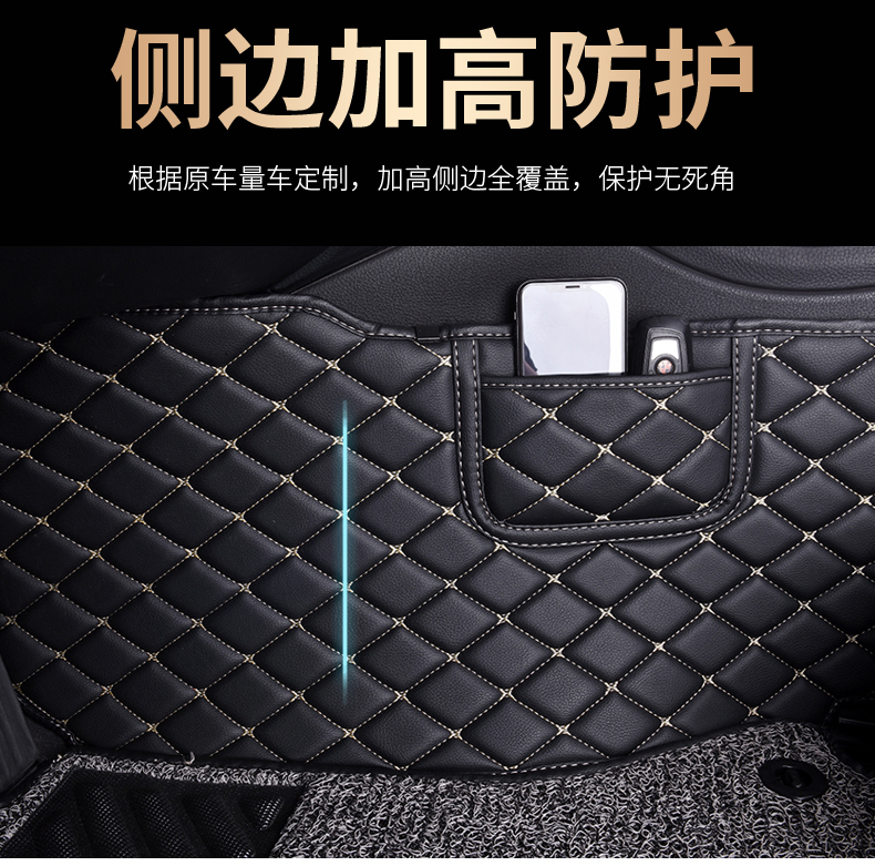 Full-coverage silk loop car floor mats for the new Sagitar, Lavida, Excelle, Jetta, Accord, Sylphy, X-Trail, Magotan, and Tiguan