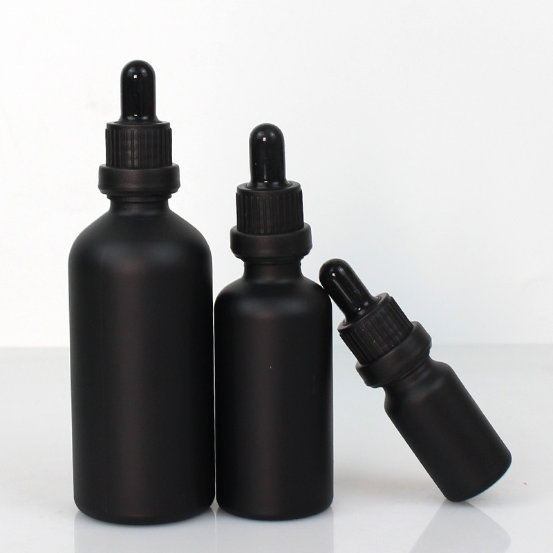 スポット卸売 30 ミリリットル黒盗難防止ラージヘッドキャップエッセンシャルオイルボトル空ボトル 10 ミリリットル遮光ガラス詰め替えスポイトボトル|undefined