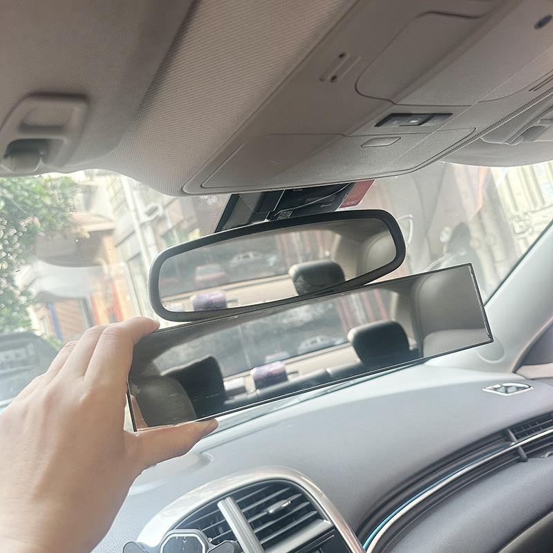 Car rearview mirror snap-in car rearview mirror universal anti-glare anti-high beam large field of view mirror