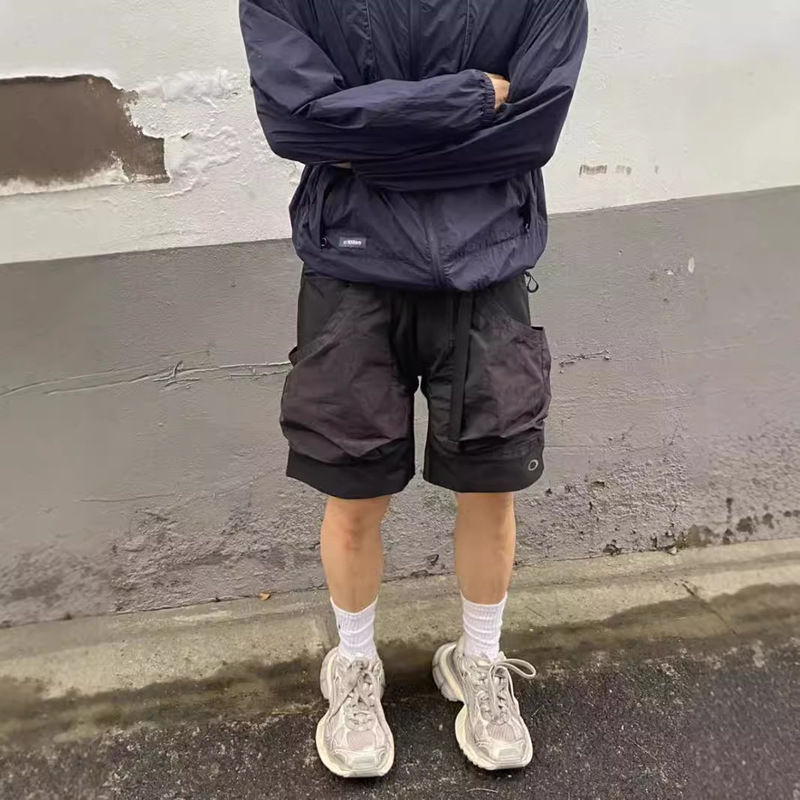 American-style Oakley Outdoor Vibe Style Big Pocket Functional Shorts Men's Sports Tooling Pants for Summer cleanfit