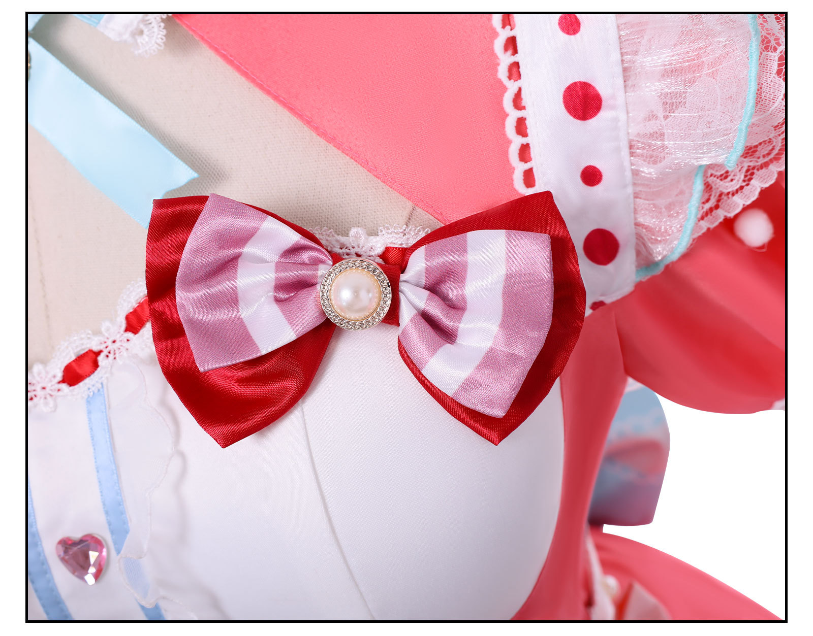 Hello Kitty Hu Tao Cosplay — Front Detail
