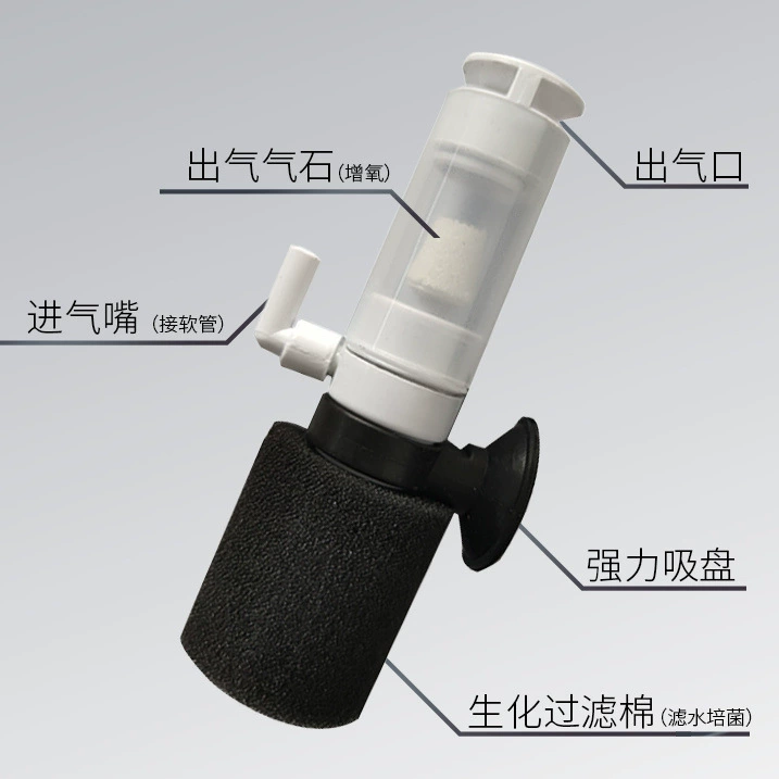 Мини-водный гоблин небольшой фильтр дома пневматический фильтр маленький аквариум фильтр кислородный усилитель домашнего приглушения