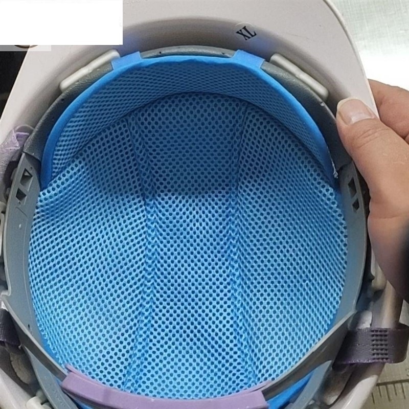 帽吸汗垫吸汗带骑行头盔内衬垫套内胆夏季可拆卸劳保透气通风