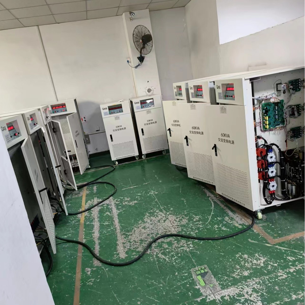 ŷ����˹����60KVA��Ƶ��Դ����������ͨ�����480V 60HZ��Ƶ��Դ