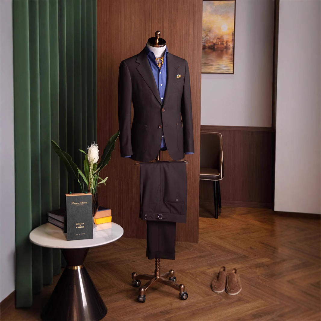 高级定制西服定制门店供应商手工西服团购单位定制员工服装