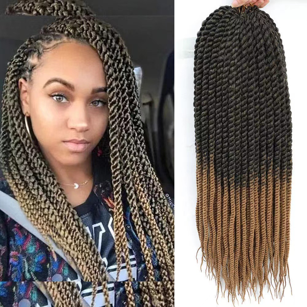 trenzas senegaleses trenzas crochet 22inch africanas trenzas sucias pelucas