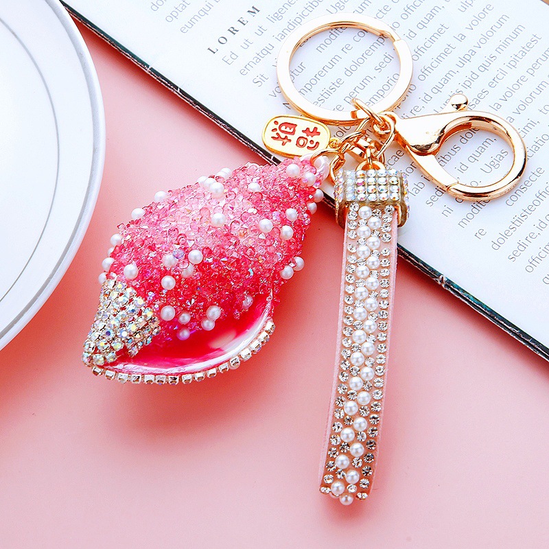 A770 Lucky Conch Solid Color Pink Pearl