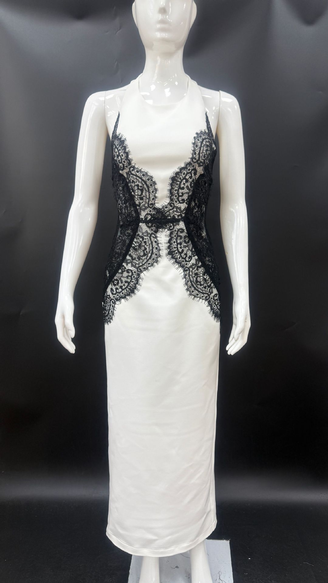 396g Weight Maxi Long Dress Dress Length Type Sleeveless Sleeve Length Lace Dress Dresses Type Polyester Fabric Type High Waist Waist Line Holiday, Banquet, Evening Party Occasion Halter Neck Neckline Slim Fit Type Multicolor, Lace Pattern Summer Season Women's Gender Backless Design Elegant, Sexy Style Wholesale Women's Elegant Sexy Backless Multicolor Lace Holiday Banquet Evening Party Halter Neck Sleeveless Lace Dress 10