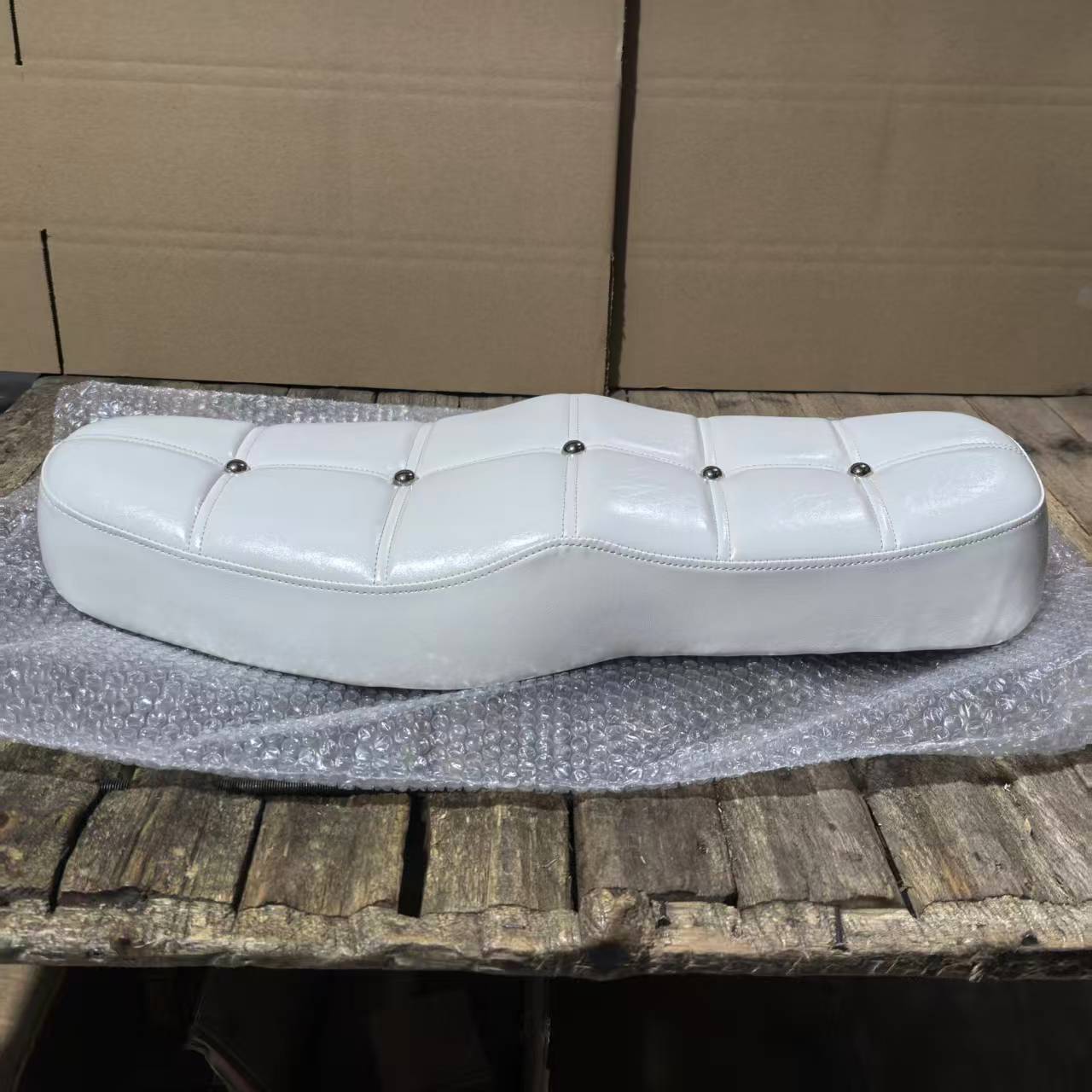 Suitable for Cub Cc110 Modified 67cm Long Seat Cushion, Caterpillar Seat Cushion, Small Wave Double Seat Cushion