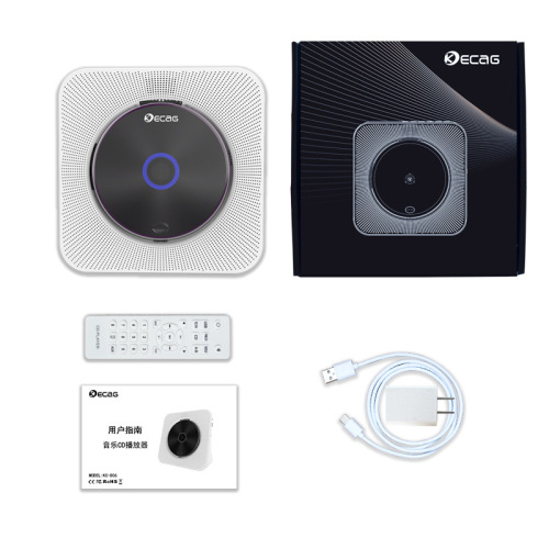 Album CD Player Retro Gift English Bluetooth Music Disc Disc Portable Rechargeable CD Machine Player