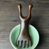Golden silk green sandalwood itch scratch nose scraper
