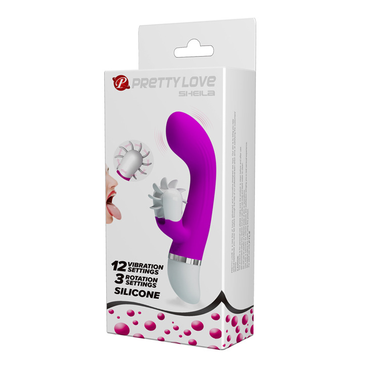 Electric Silicone Vibrator For Women With Variable Frequency_voghion.com