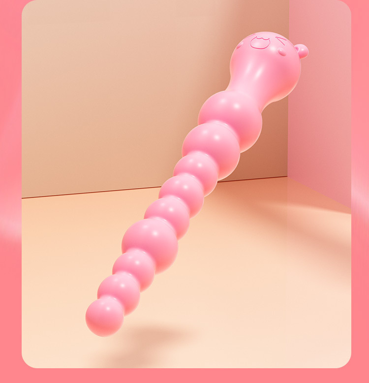 Mystery Queen Anal Beads in Youth Pink, Automatic Control Adult Toy — detail image 30