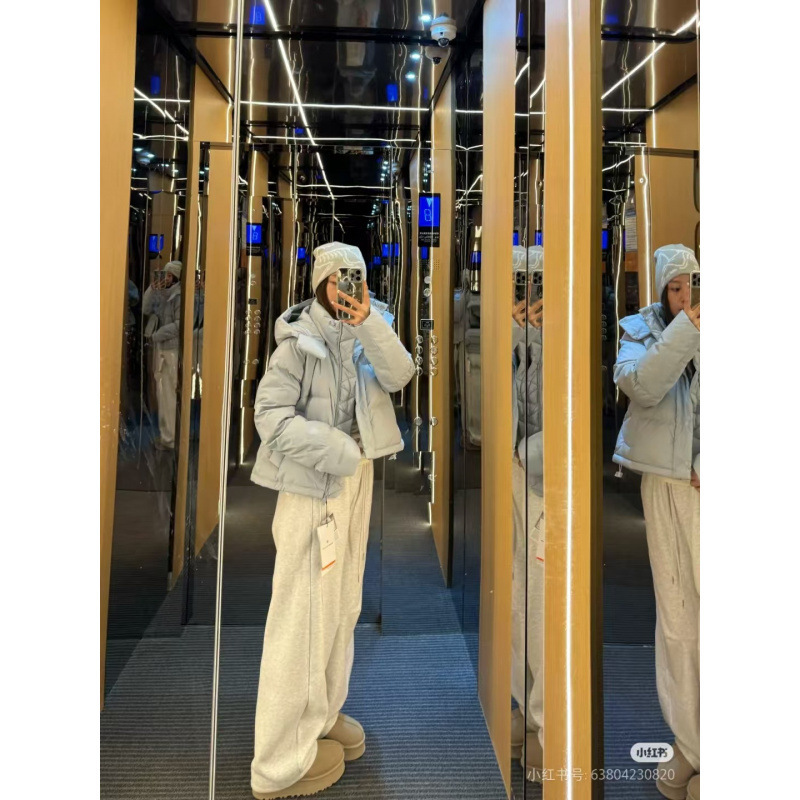 Lulu Original Scuba Women's Velvet Wide-Leg Pants Spring & Fall High-Waist Yoga Sports Straight Casual Pants