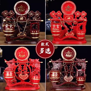 Wedding Supplies Accompanying Pleasant Children's Bucket/Dragon Wind Double Happiness Conspiracy Lock Set Large Size