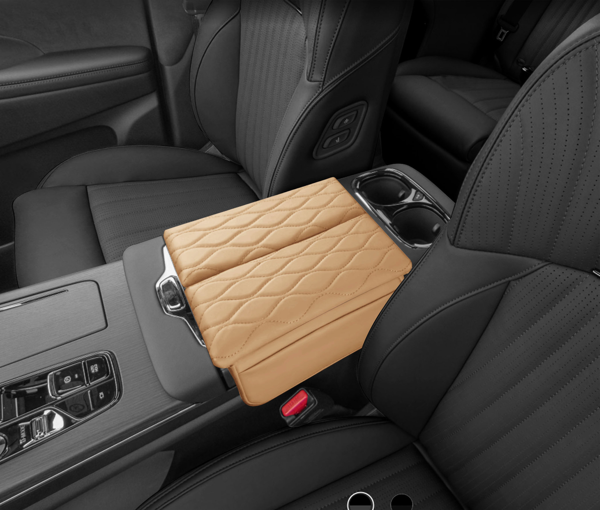 Suitable for GAC Trumpchi m8 Master Armrest Box Elevated Leather Pad E9 New Master Legendary Accessories Modified Auto Supplies