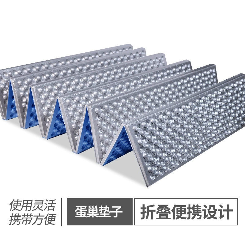 Travel folding tent for camping, sleeping mat, carpet, increased thickness