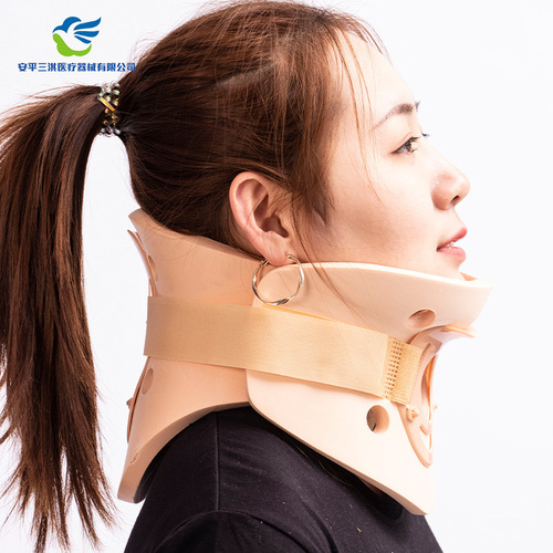 Foam Cervical Collar Anti-Forward Head Posture Corrector Neck Support, Cervical Spine Rehabilitation, Neck Stabilizer, Strain Collar, High Molecular Weight Cervical Collar