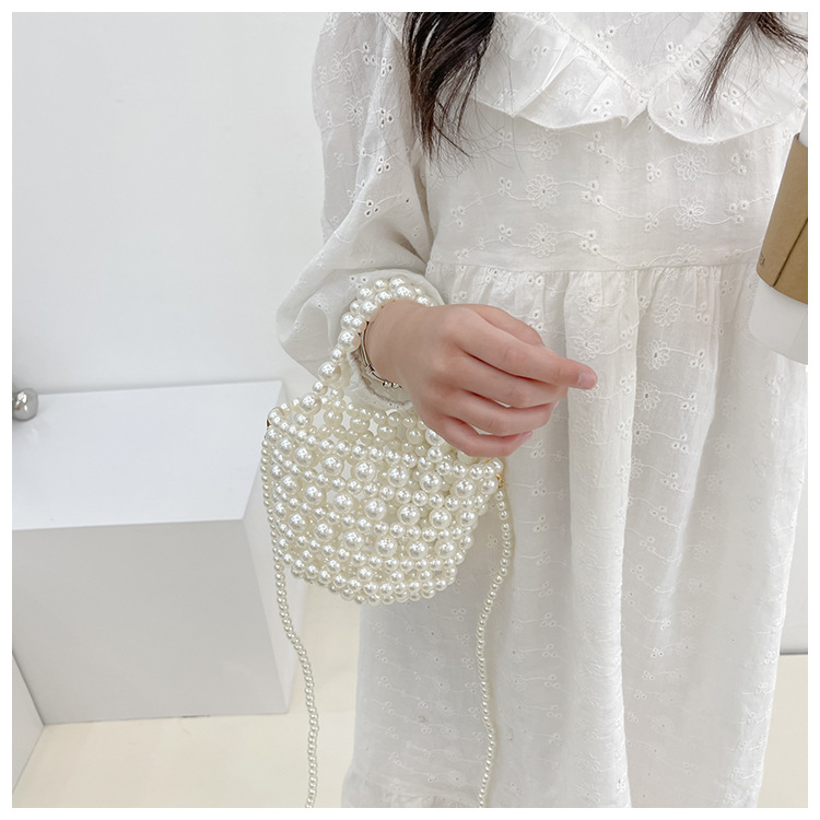 Fashion new hollow woven pearl tote bag accessories171011cmpicture1