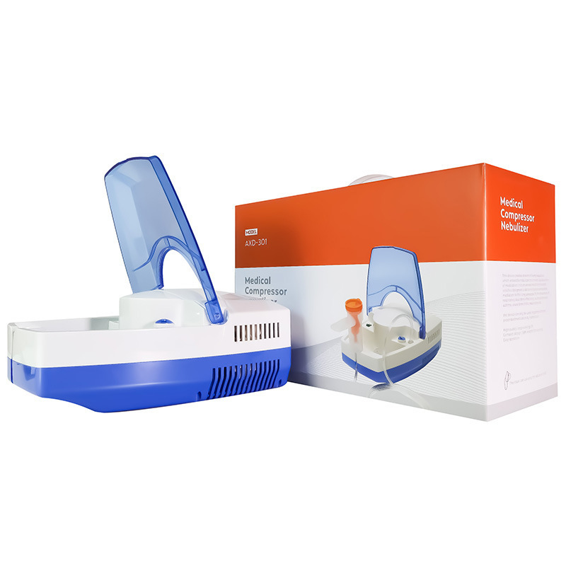Cross-Border English Compressed Nebulizer for Medical and Home Use, Large Mist Volume, Portable Handheld, Suitable for Adults and Children, for Home Use