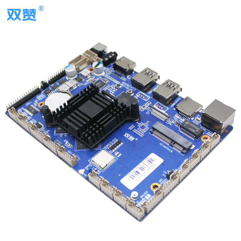 RK3399主板动漫商显自助设备4K高清数据采集安卓工控智能工嵌入式