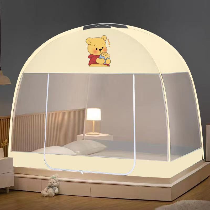 Mosquito Net Household 2025 New Installation-Free Yurt Bedroom Rental House Baby and Kids Full Bottom Anti-Mosquito Tent