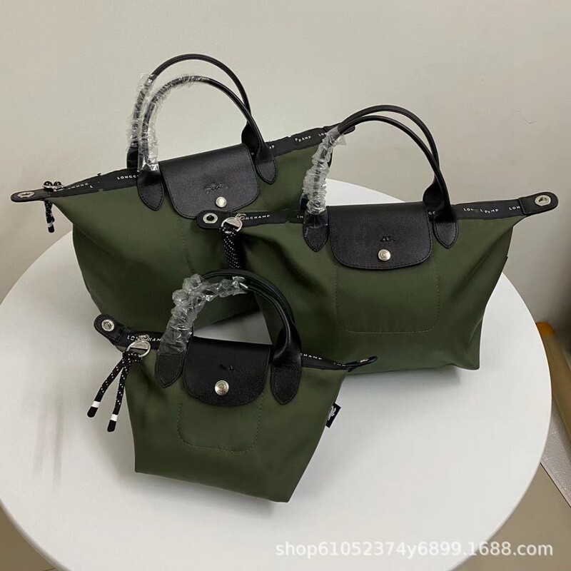 High-Quality Dragon Bag Energy English-Style Perforated Handbag, Shoulder Crossbody Bag, Eco-Friendly Nylon Lightweight Dumpling Bag