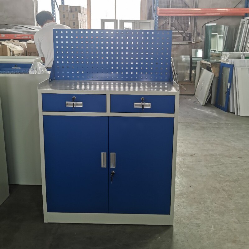 Blue Workshop Tool Car Hardware with Hanging Net Tool Cabinet Double Door Storage Cabinet Heavy Duty Storage Cabinet with Wheels Blue Workshop Tool Car Hardware with Hanging Net Tool Cabinet Double Door Storage Cabinet Heavy Duty Storage Cabinet with Wheels