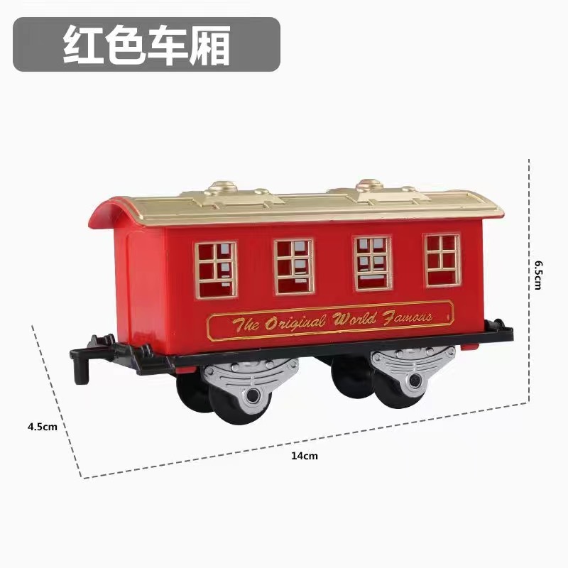 Simulación de Navidad DIY clásica iluminación eléctrica efectos de sonido tren empalme escena de pista juguetes para niños regalos de cumpleaños