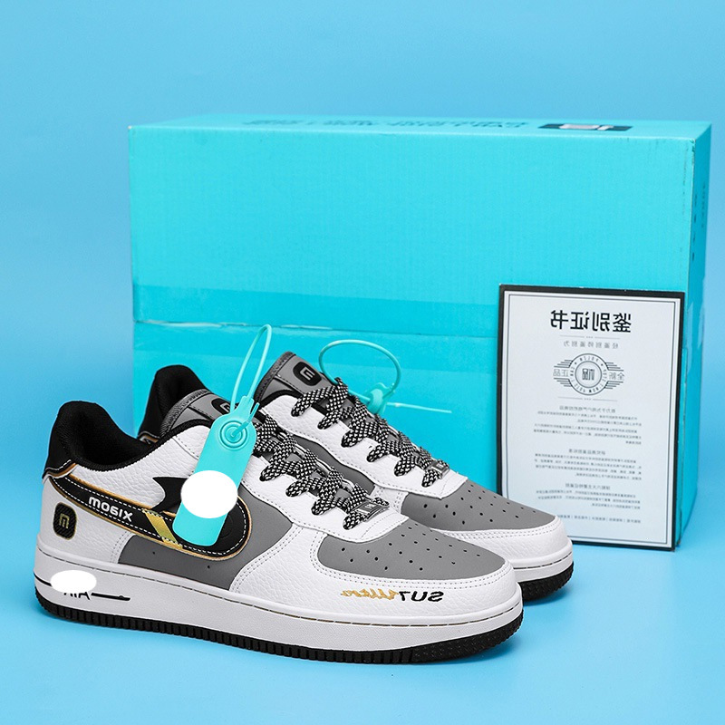 Putian AJ men's shoes, new autumn and winter models, letter logo Air Force One Su 7, sound-making friction sports sneakers, quality women's shoes A Putian AJ men's shoes, new autumn and winter models, letter logo Air Force One Su 7, sound-making friction sports sneakers, quality women's shoes A