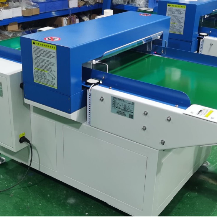 QJ-6025 Тип цельностальный каркас противоинтерференционный Конвейерный детектор иглы материал обуви анти-Тканевый детектор иглы шляпа детектор иглы