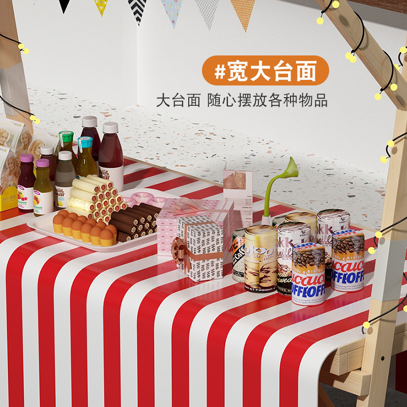 摊位车摆摊实木移动架可折叠展示台地摊架子促销花车展示市集夜市