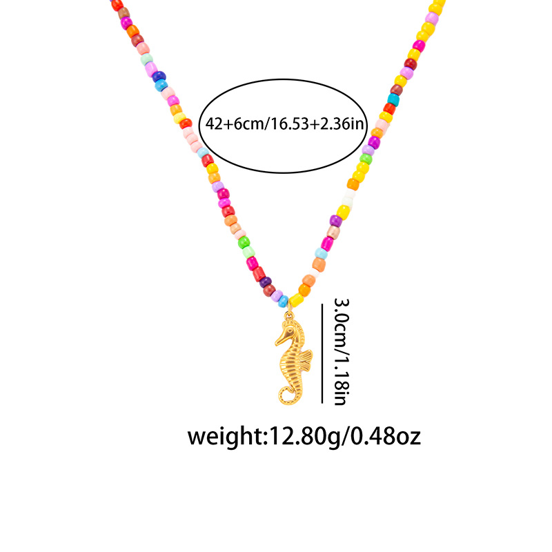 Forme De Cœur Noeud D'Arc Mignon Style Moderne Acier Inoxydable 304 Résine Perle De Rocaille Pendentif De Gros display picture 3