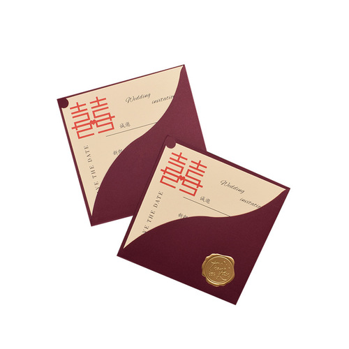 Wedding Invitation, Marriage Candy Box, Bulk Wedding Invitations, Instagram Style Wedding, Simple Wedding Invitation, Chinese Style Happy Couple Card Printing