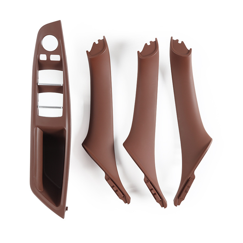 Handle 5 Series — BMW Armrest, handle, handle - right-drive-4-piece-set-red-brown