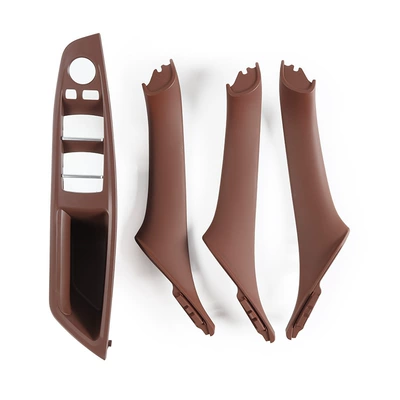 Series Door Handle F10F11F18 — Armrest, handle, handle - right-hand-drive-4-piece-set-red-brown