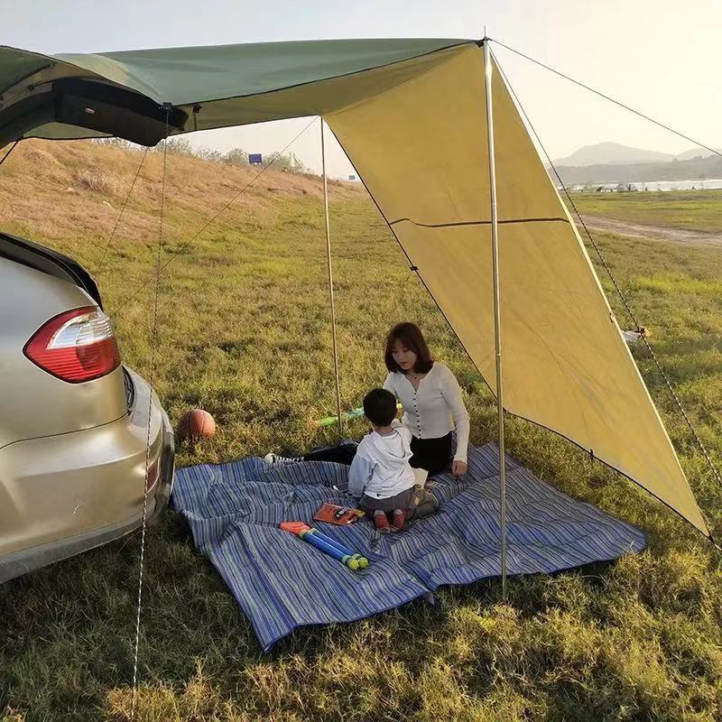 Car Side Awning Rainproof Off-Road Vehicle Car Side Tent Side Canopy Outdoor Off-Road Vehicle Self-Driving Car Equipment