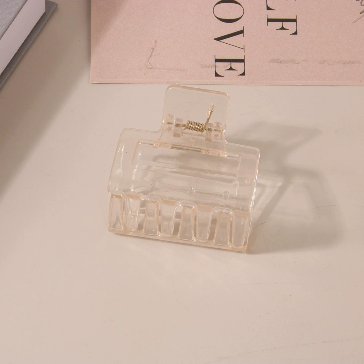 (Cross-border trading), rectangular matte crab pin, big shark, hairgrip, Amazon, simple and elegant design