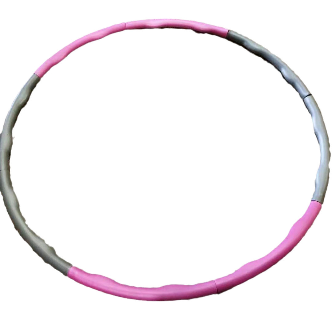 Espuma hula hoop cintura ejercicio vientre contracción niños adultos desmontable hula hoop fitness anillo 6 secciones 7 Secciones 8 secciones
