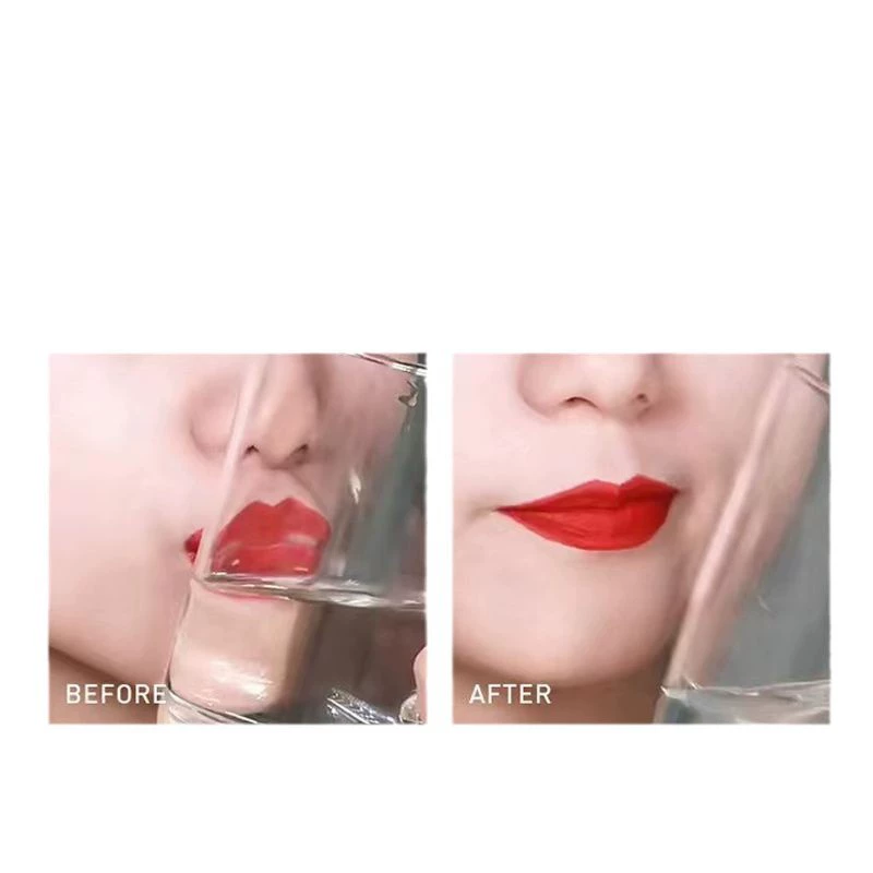 Children's red waterproof nutritious lipstick
