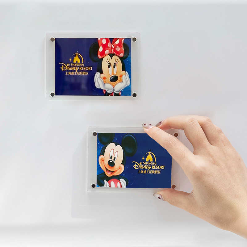 Acrylic Photo Frame 3inch Creative DIY Ticket Refrigerator Magnet Polaroid Storage Empty Frame Creative Magnet Display Stand Acrylic Photo Frame 3inch Creative DIY Ticket Refrigerator Magnet Polaroid Storage Empty Frame Creative Magnet Display Stand
