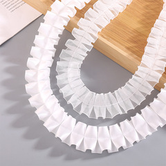 新款荷葉邊褶皺鮮花烘焙包裝花邊手工DIY服飾花束配飾輔料批發